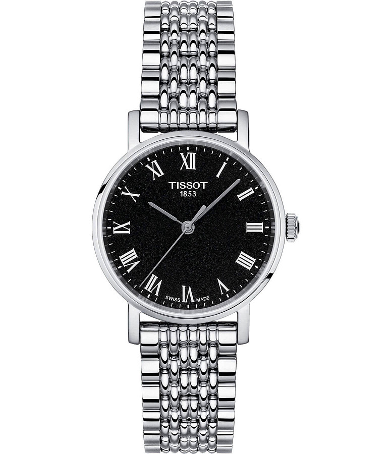 Часы Tissot Everytime Small T109.210.11.053.00 — женские, черный