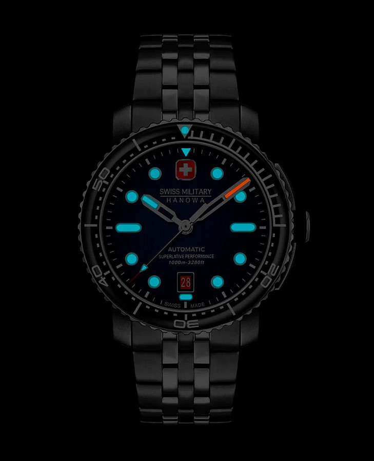 Часы Swiss Military Hanowa Maitre Plongeur SMWGL0002002-SET — артикул SMWGL0002002-SET