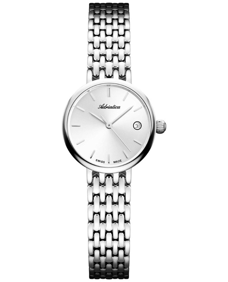 Часы Adriatica A3848.5113Q — женские, серебристый