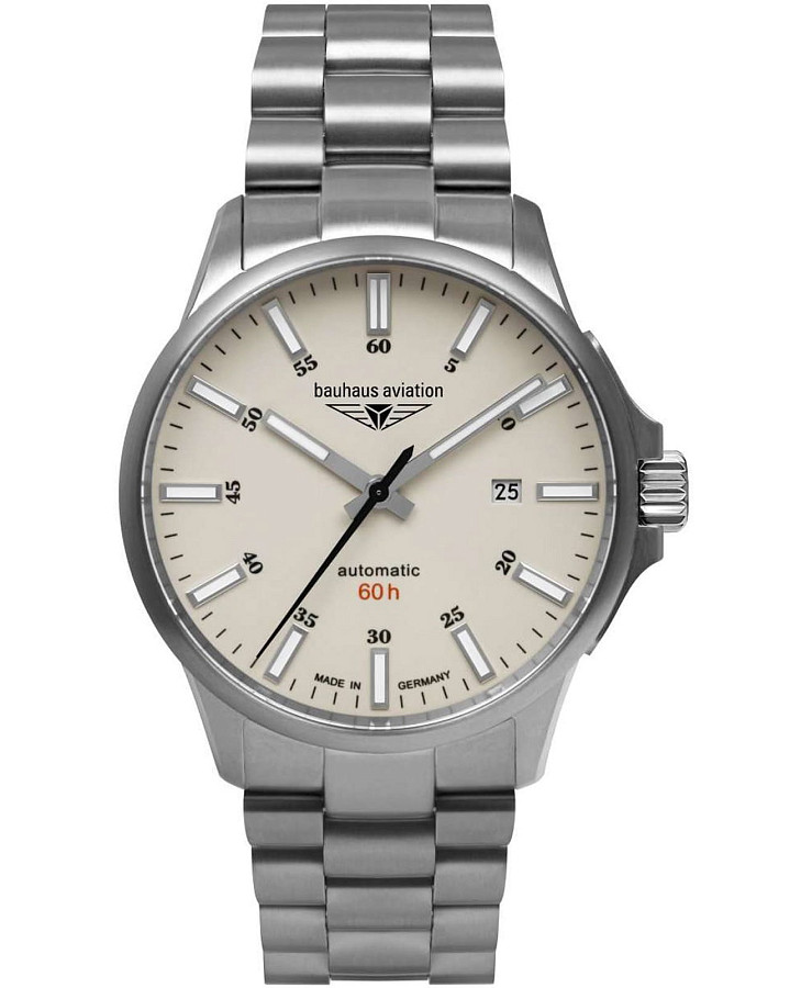 Часы Bauhaus Aviation 2864M5 — мужские, бежевый