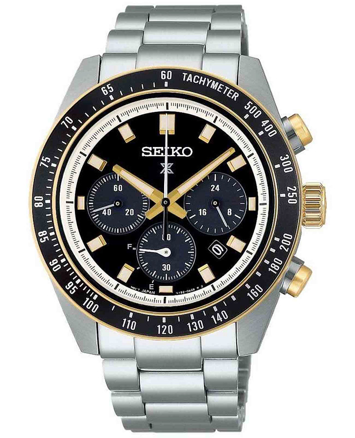 Часы Seiko Prospex Speedtimer SSC941P1 — мужские, черный