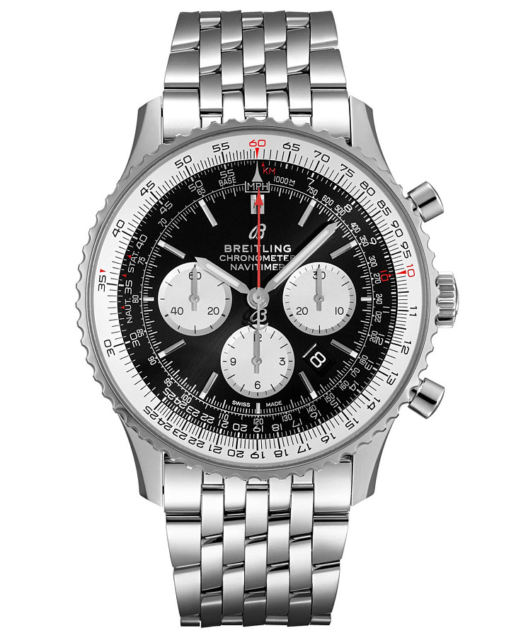 Часы Breitling Navitimer B01 Chronograph 46 AB0127211B1A1 — мужские