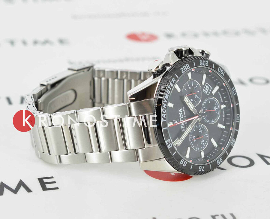 Часы Festina Timeless Chrono F20560/6 — металл сталь, Испания