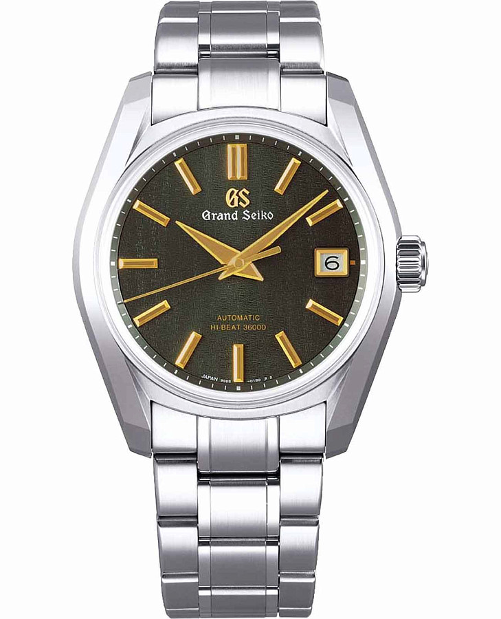 Часы Seiko Grand Seiko SBGH271G — мужские, коричневый
