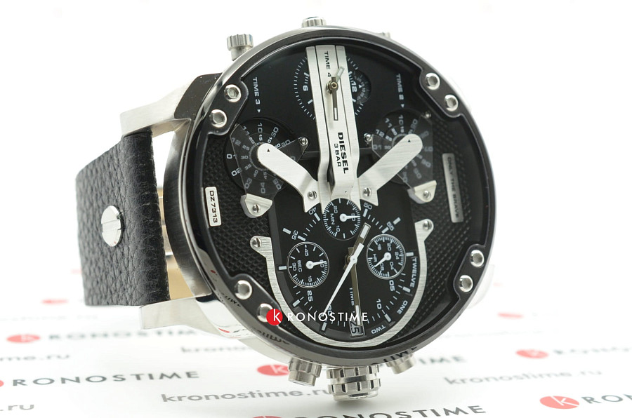 Часы Diesel Mr. Daddy 2.0 DZ7313 — кварцевые, металл сталь