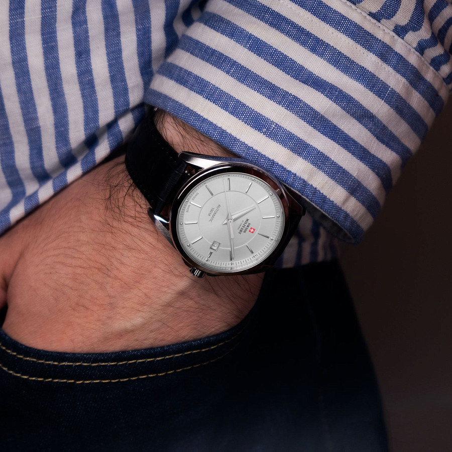 Часы Swiss Military by Chrono SMA34085.14 — Швейцария, механические