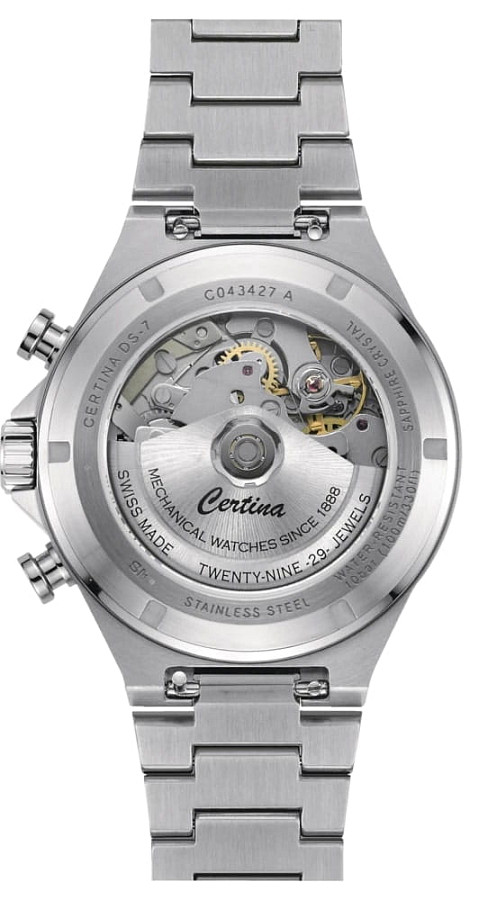 Часы Certina DS-7 Chrono Auto C043.427.11.041.00 — механические, Швейцария, мужские
