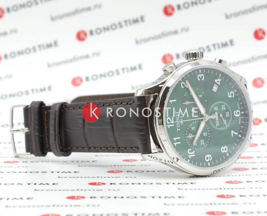 Часы Tissot Chrono XL Classic T116.617.16.092.00 — кожаный, мужские