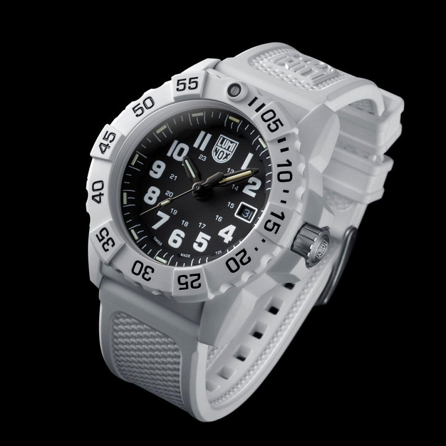 Часы Luminox Navy SEAL 3500 XS.3507.WB — резина, мужские