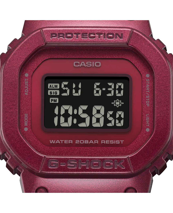Часы Casio G-Shock GMD-S5600RB-4DR (GMD-S5600RB-4) — электронные, Япония, женские