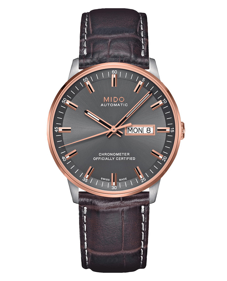 Часы Mido Commander Chronometer M021.431.26.061.00 — мужские, серый