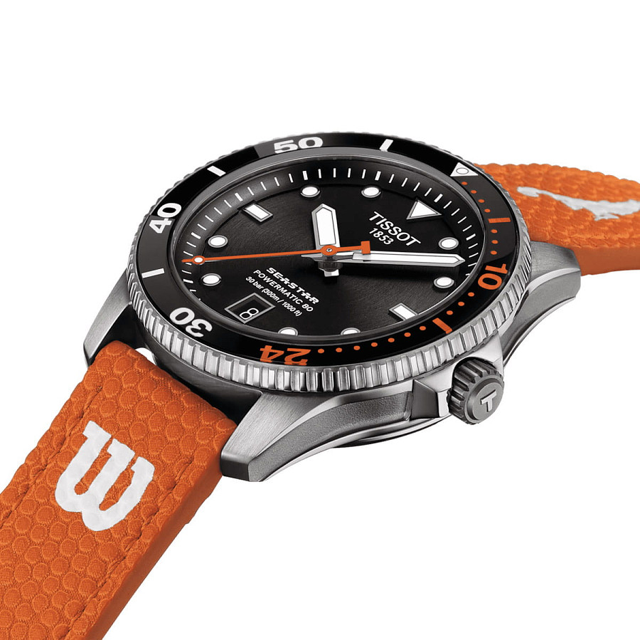 Часы Tissot Seastar 1000 Powermatic 80 T120.807.17.051.00 — нержавеющая сталь, мужские