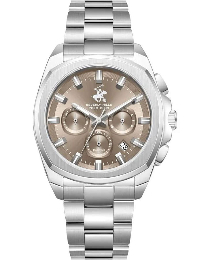 Часы Beverly Hills Polo Club BP3907X.360 — мужские, бежевый