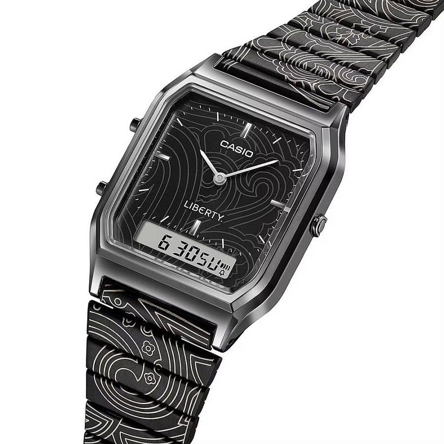 Часы Casio Vintage AQ-230EBLT-1A — кварцевые, пластик