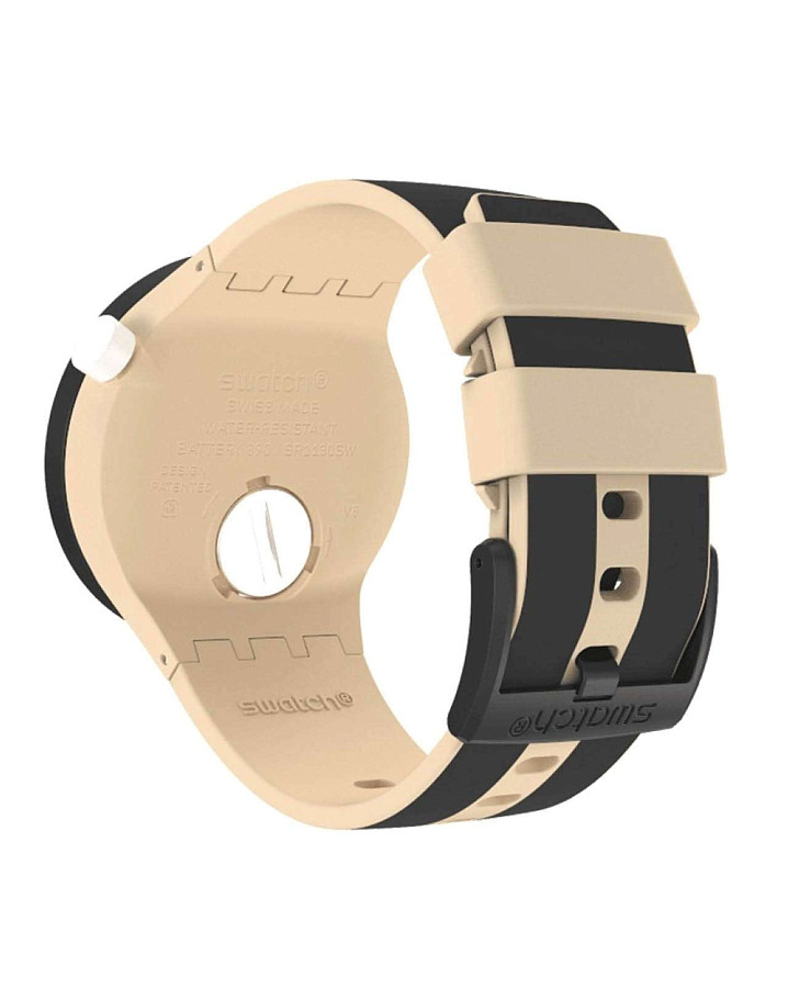 Часы Swatch Big Bold Bioceramic Lacquered SB03C100 — кварцевые, Швейцария, мужские