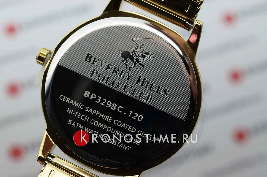 Часы Beverly Hills Polo Club BP3298C.120 — суперметалл с ip покрытием, женские