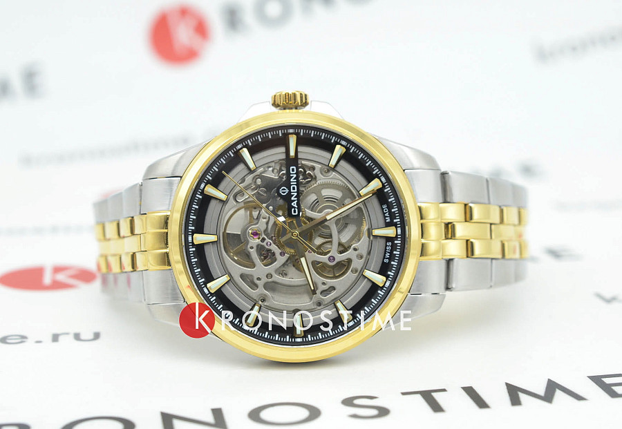 Часы Candino Automatic C4784/1 — механические, металл сталь