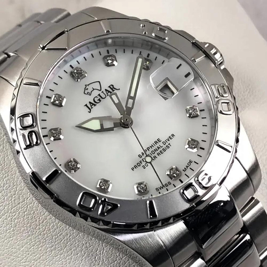 Часы Jaguar Couple Diver J969/5 — металл сталь, Швейцария