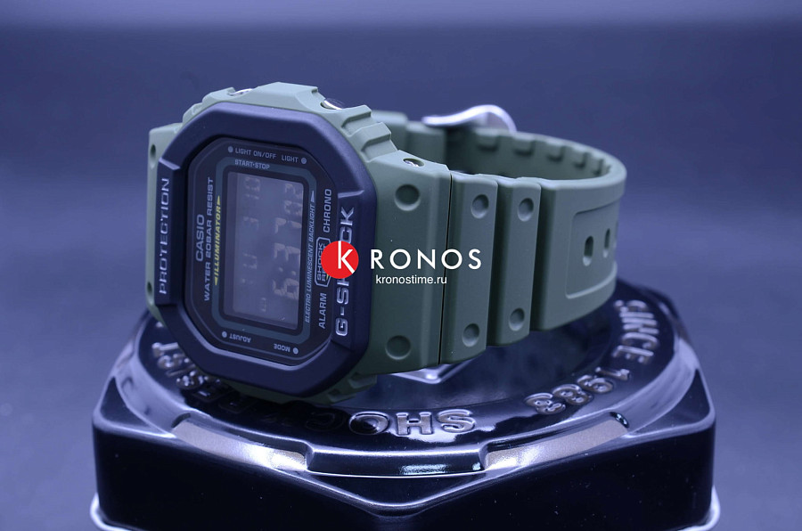 Часы Casio G-Shock DW-5610SU-3DR (DW-5610SU-3E) — Япония, мужские