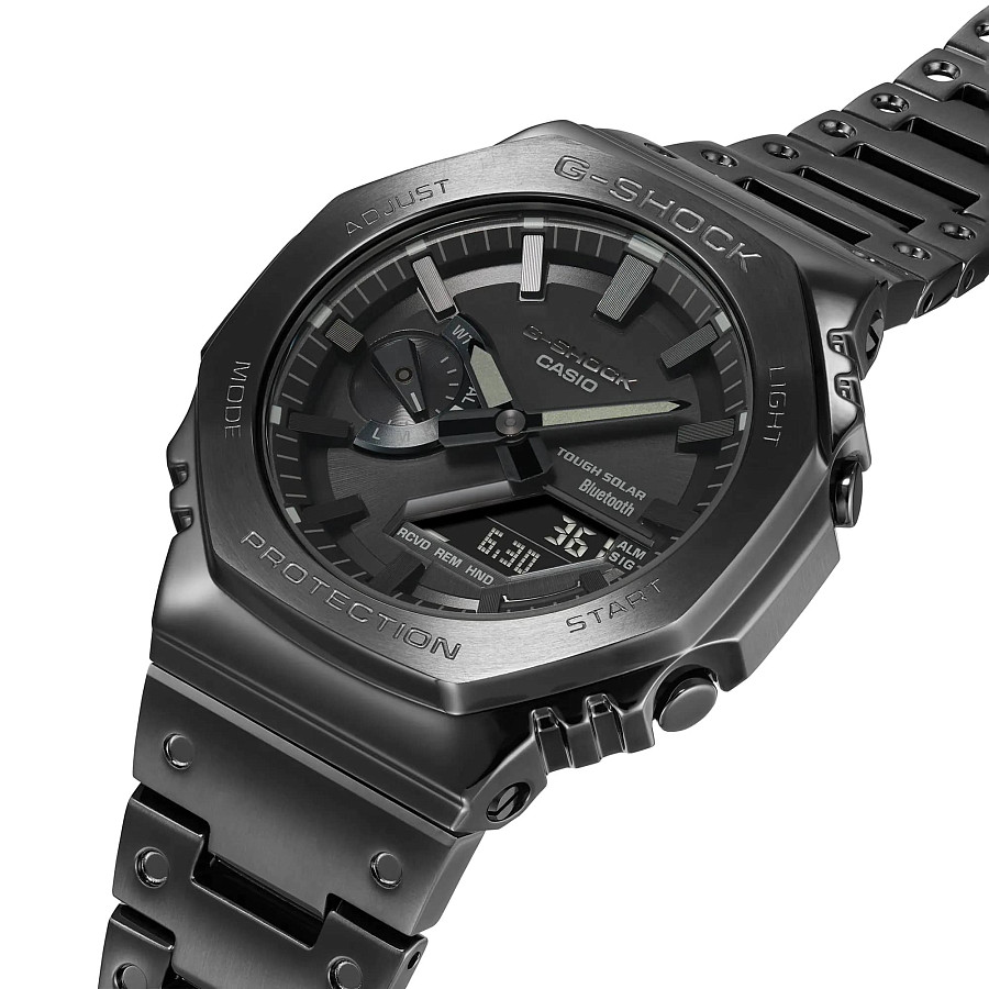 Часы Casio G-Shock GM-B2100BD-1ADR (GM-B2100BD-1A) — металл сталь, Япония