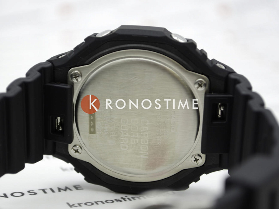 Часы Casio G-Shock GA-2100-1A2DR (GA-2100-1A2) — электронные, Япония, мужские