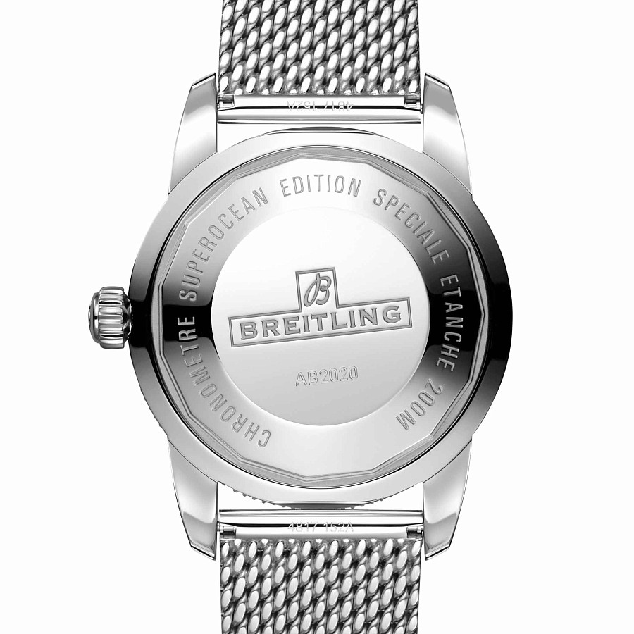 Часы Breitling Superocean Heritage B20 Automatic 46 AB2020121L1A1 — механические, сталь металл