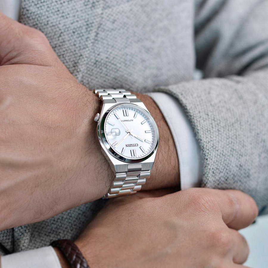 Часы Citizen Tsuyosa NJ0150-81A — механические, Япония, мужские