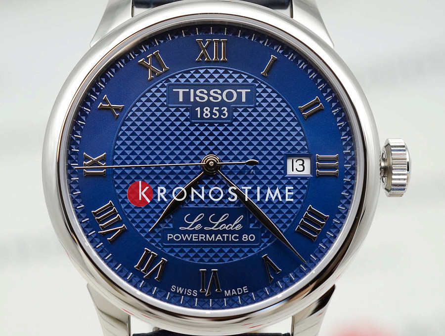 Часы Tissot Le Locle Powermatic 80 T006.407.16.043.00 — сталь металл, Швейцария