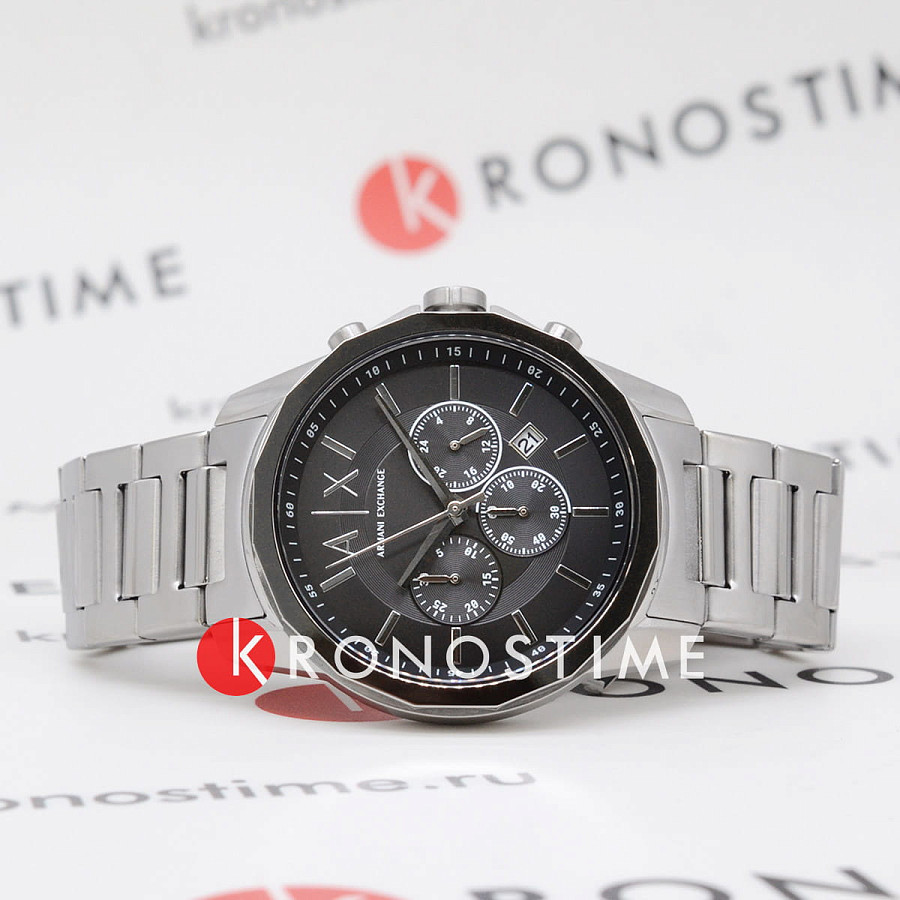 Часы Armani Exchange Banks AX1720 — кварцевые, сталь металл