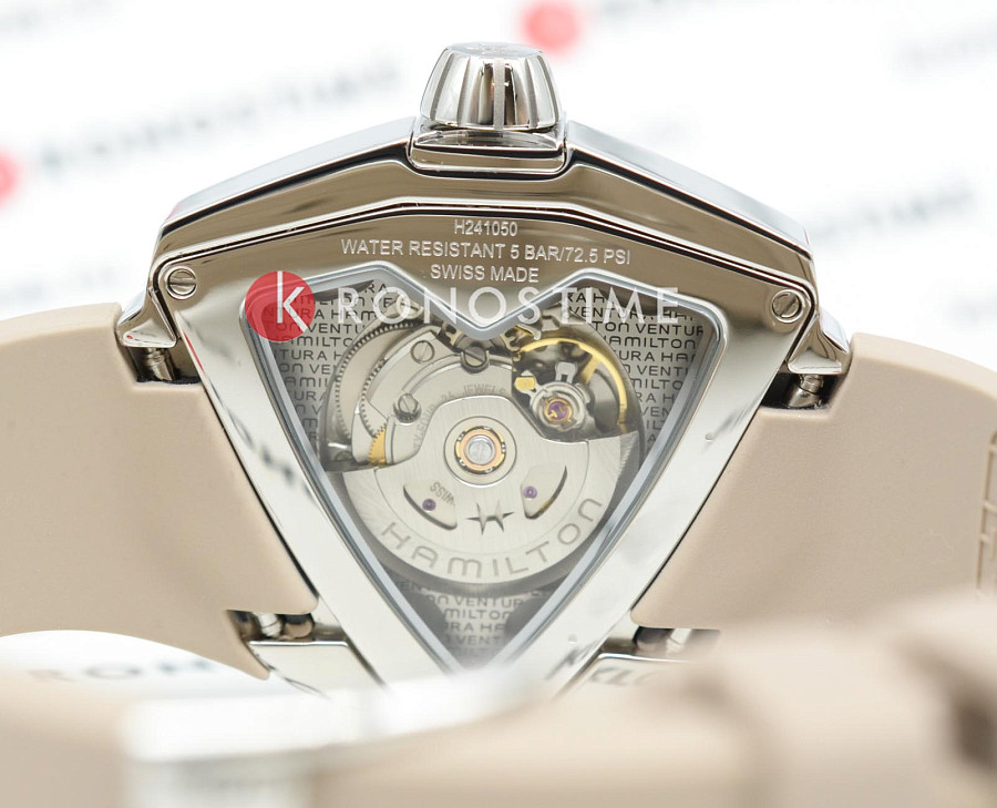 Часы Hamilton Ventura S Auto H24105370 — каучук, женские