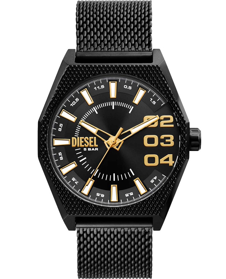 Часы Diesel Scraper DZ2194 — мужские, черный