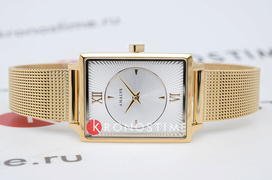 Часы Amalys Hepburn AMW-237 — кварцевые, сталь металл