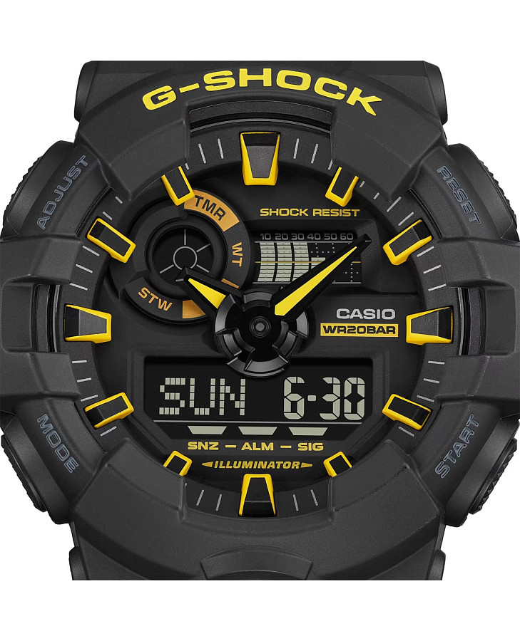 Часы Casio G-Shock GA-700CY-1ADR (GA-700CY-1A) — электронные, Япония, мужские