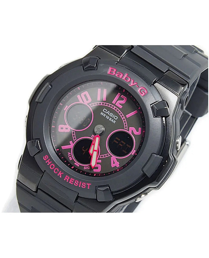 Часы Casio Baby-G BGA-117-1B1 — кварцевые, пластик