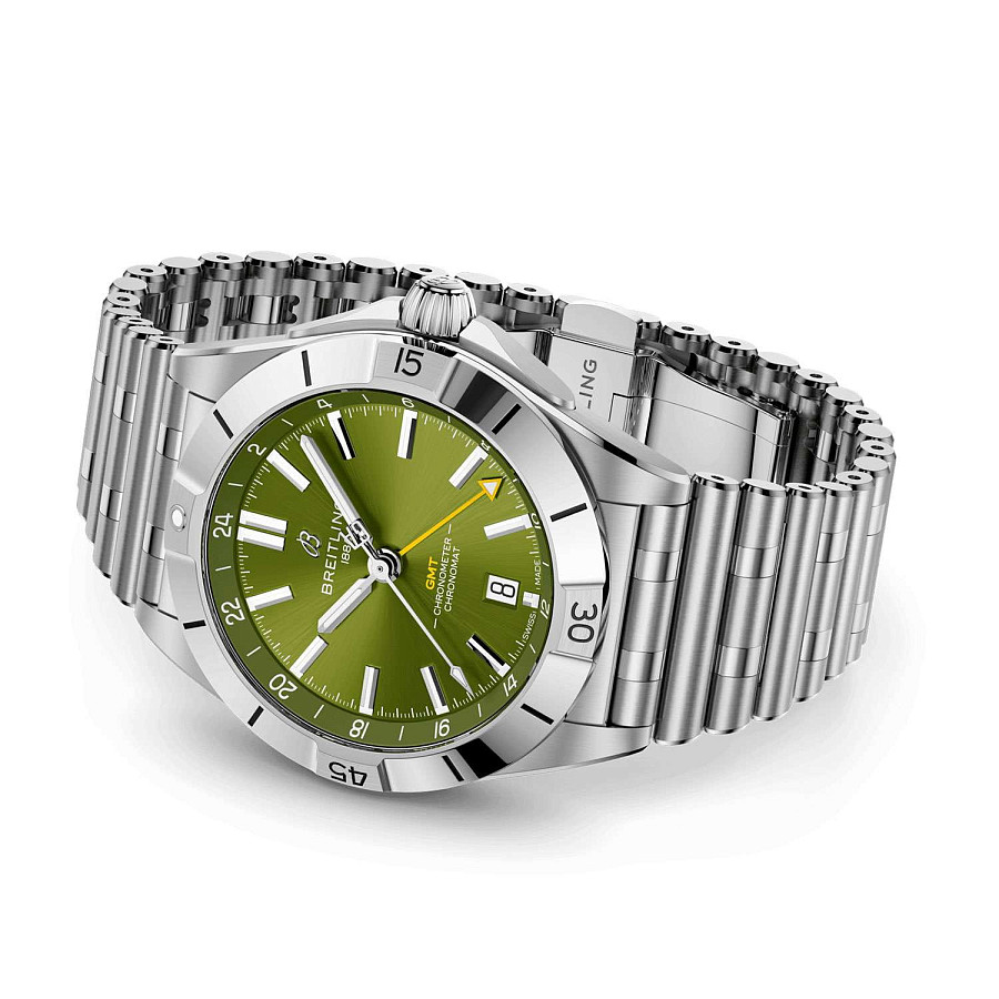 Часы Breitling Chronomat Automatic GMT 40 A32398A11L1A1 — сталь металл, Швейцария
