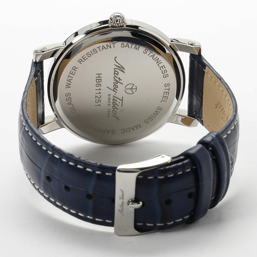 Часы Mathey-Tissot City Leather HB611251ABU — артикул HB611251ABU