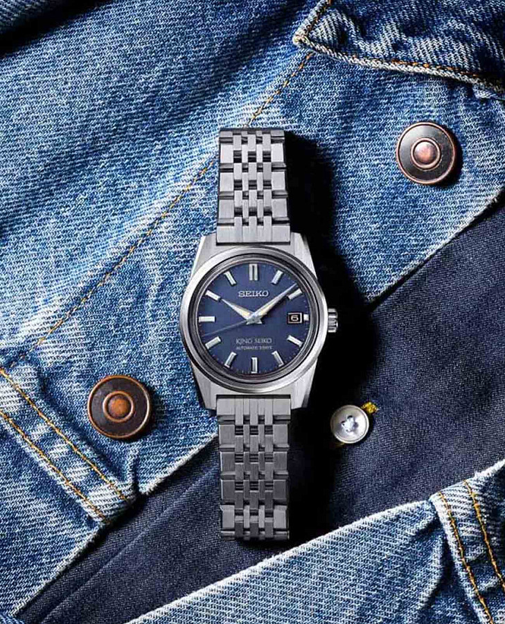 Часы Seiko King Seiko SPB389J1 — металл сталь, Япония