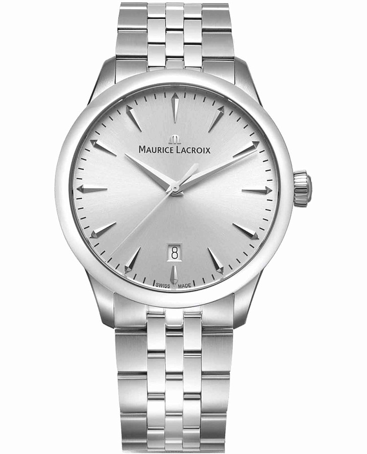 Часы Maurice Lacroix 1975 751007-SS002-130-1 — мужские, серебристый