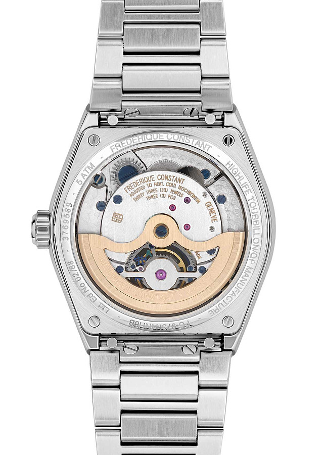 Часы Frederique Constant Highlife Tourbillon Perpetual Manufacture Calendar FC-975N4NH6B — металл сталь, Швейцария