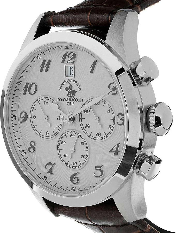 Часы Santa Barbara Polo & Racquet Club Noble SB.1.10551-3 — металл сталь, США