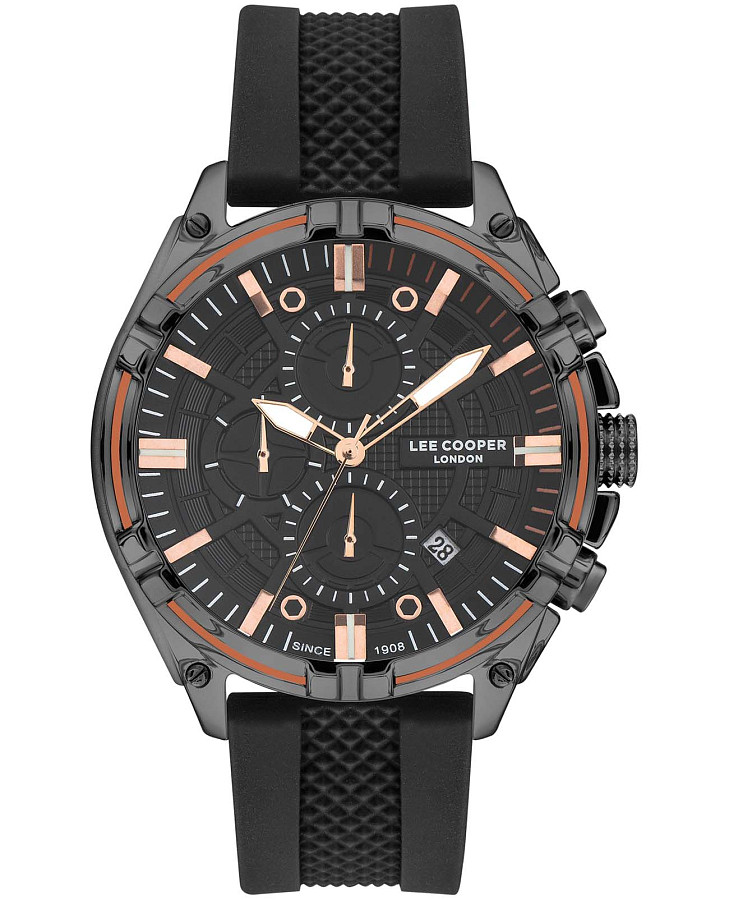 Часы Lee Cooper LC07545.051 — мужские, черный