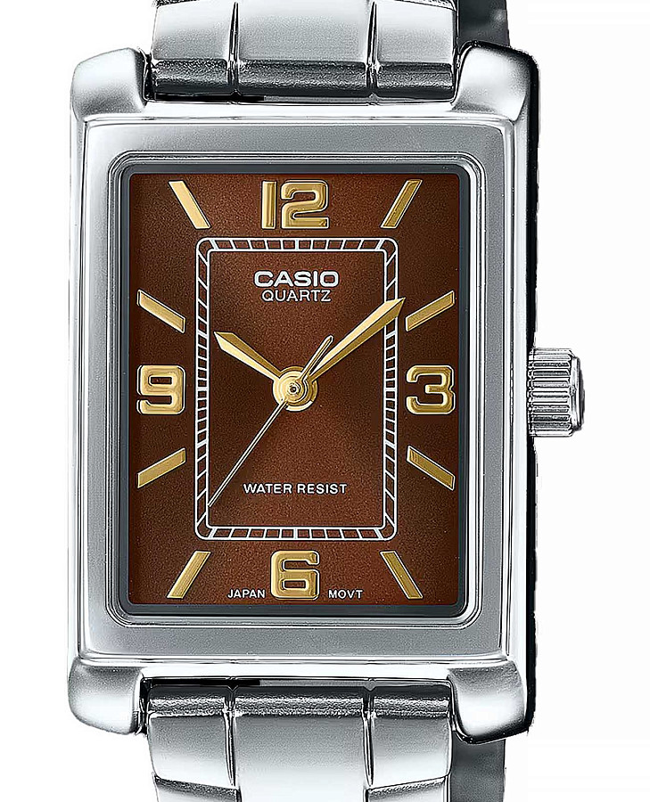 Часы Casio LTP-1234DD-5A — кварцевые, сталь металл