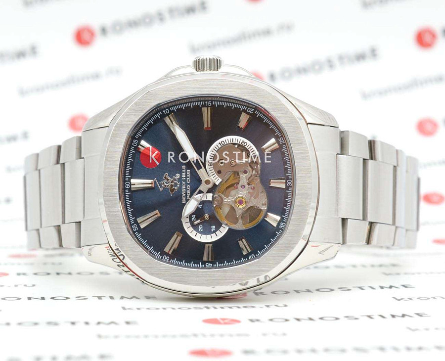 Часы Beverly Hills Polo Club BP3728X.390 — механические, металл сталь