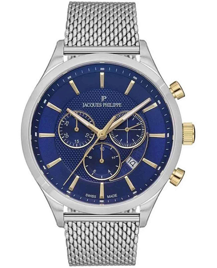 Часы Jacques Philippe Apollo JPQGC031236N — мужские, синий