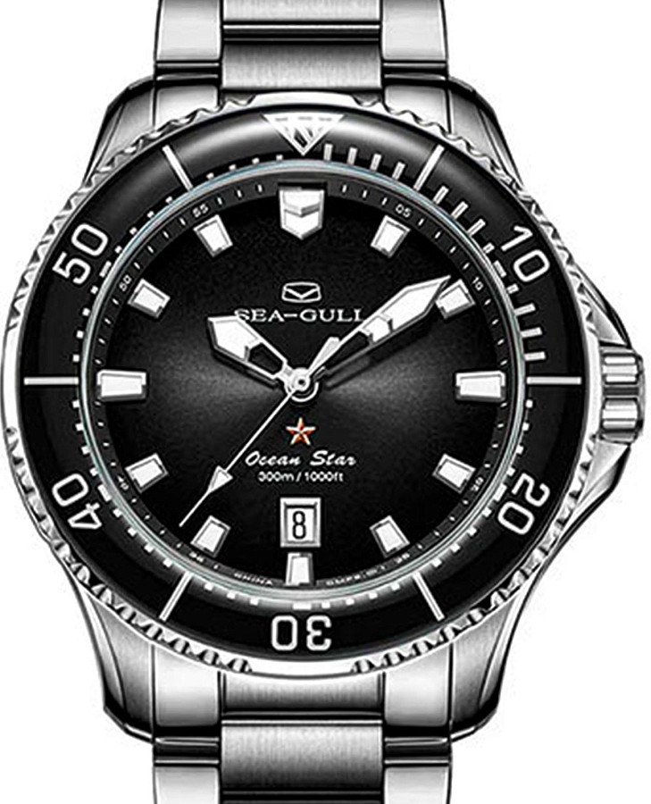 Часы Seagull Ocean Star PRO 816.22.1213 — механические, сталь металл