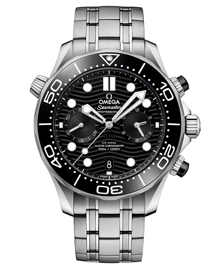 Часы Omega Seamaster Diver 300M 210.30.44.51.01.001 — мужские, черный