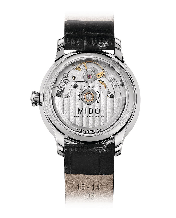 Часы Mido Baroncelli Lady Day & Night M039.207.16.106.00 — сталь металл, Швейцария