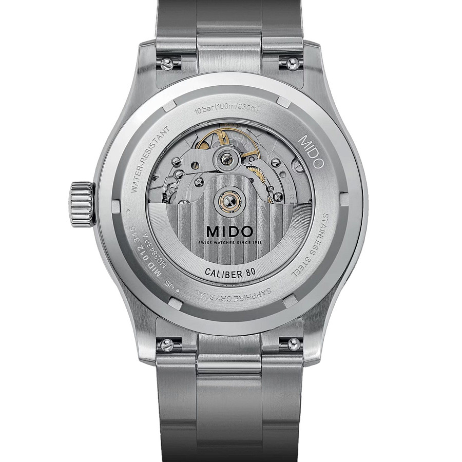 Часы Mido Multifort M Freeze M038.430.11.041.00 — голубой, сталь металл