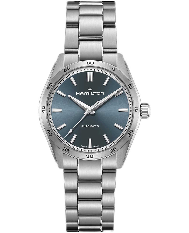 Часы Hamilton Jazzmaster Performer Auto H36235140 — мужские, синий