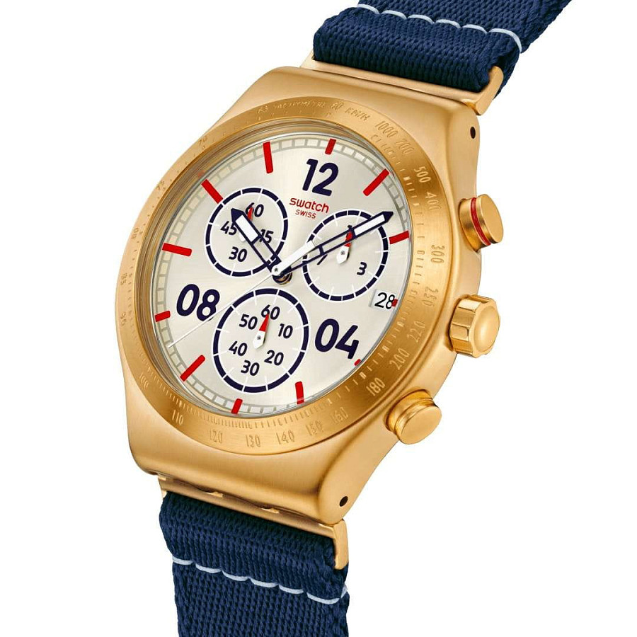 Часы Swatch Captain's Dream YVG419 — сталь металл, Швейцария